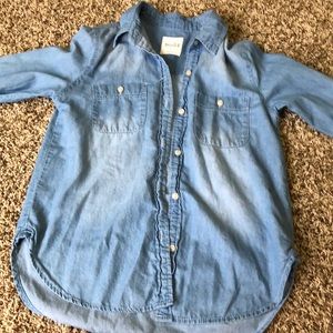 MUDD brand button down top